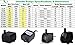 Uniclife UL210 Submersible Water Pump 210 GPH 13 W Quiet Indoor Outdoor Water/Garden/Fountain/Pool/Aquarium with 6ft UL Listed Cord
