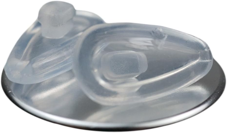 GMS Optical Soft Silicone Air Bag Nose Pads for Eyeglasses (14mm Push-in, 3 Pair)…