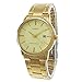 Casio #MTP-V002G-9A Men's Standard Analog Gold Tone Stainless Steel Date Watch