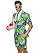 OppoSuits Men's Summer Suit: Shorts, Short-Sleeved Jacket & Tie + Free Sunglasses & Cup Holder