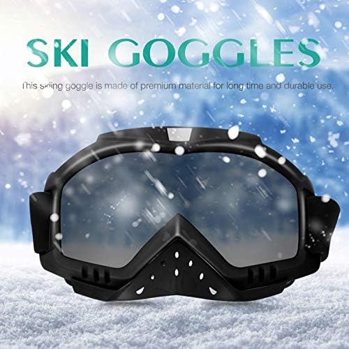 Black anti-fog cycling goggles made of durable and resistant materials.