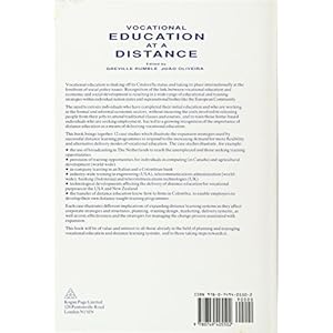Vocational Education at a Distance: International Perspectives (New Developments in Vocational Education)