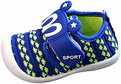 Baby Squeaky Shoes,SMYTShop Newborn Baby Toddler First Walking Shoes Squeaky Prewalker Shoes Sneaker (Age:3T, Blue)
