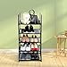 OYREL Shoe Rack, Sturdy Metal Shoe Rack Organizer,Narrow Shoe Rack,Shoe Racks for Closets,Shoes Rack,Shoe Stand,Shoe Shelf