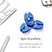 Hand Spinner Fidget Toy, AIRWALKS New Design Aluminium Alloy High Speed Slient Spin, Best Stress Reducer Relieves ADHD Anxiety and Boredom (Blue)