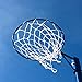 Net World Sports Freestanding Steel Netball Posts Weighted Base, Hoop & Net Included (1)