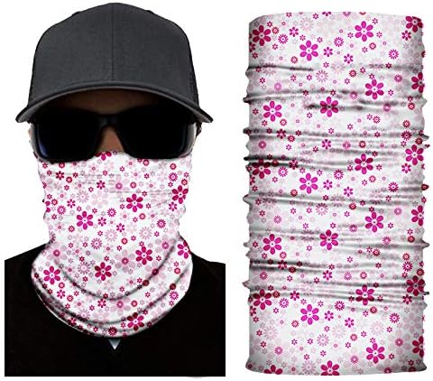 xxiii - Face Mask Shield Protective Balaclava Bandana Microfiber Tube Neck Warmer Multi Use All Purpose Snowboard Ski Air Soft Photography Props