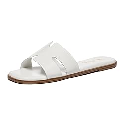 Rihero Women's Dressy Flat Sandals Comfortable Slip