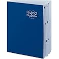 Smead Project Organizer, 10 Pockets, Closed Sides, Preprinted Templates, Reinforced Tabs, Letter Size, Navy/Lake Blue (89200)