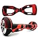 Safety Handle Control Strut Stent Rod For 6.5inch , 10 inch Unicycle Drifting Self Balance Board Scooter (Hover Board not included) (Red)
