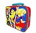 WONDER WOMAN SUPERGIRL BATGIRL SuperHero Girls Lead-Free Insulated Lunch Tote Box