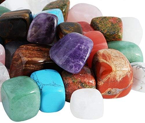 mookaitedecor 1lb/460g Crystals Tumble Stones Mixed Bulk - Image 4