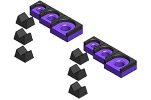 3D Tool Trays MagAttach Ratchet Organizer Kit (3 Piece Set (2-Pack), Purple/Black)