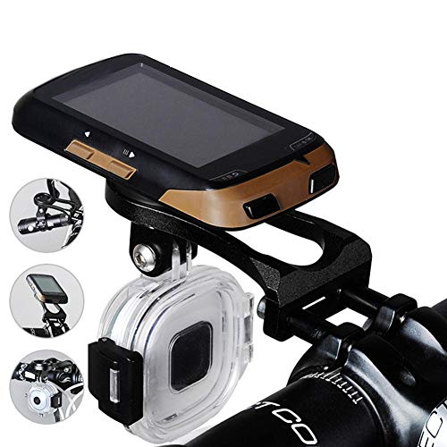 Eastbuy Supporto per Computer da Bici - Supporto per Staffa GPS per Bici da Bicicletta in Metallo Resistente Compatibile con Garmin Cateye Bryton(Nero)