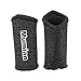 Sports Elastic Finger Sleeves Support Thumb Brace Protector Breathable Elastic Finger Tape for Basketball, Tennis,Baseball, Cycling, Volleyball, Badminton, Boating A71 BK-S