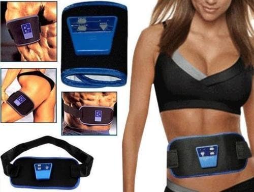 2X Gel + Bonus Bag! AB Gymnic Body Massager Belt Arm/Leg/Waist/Muscle Toner