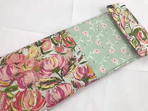 Curling Iron Holder Cover or Flat Iron Case - Painted Desert Printemps
