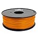 Gizmo Dorks 1.75mm ABS Filament 1kg / 2.2lb for 3D Printers, Orange