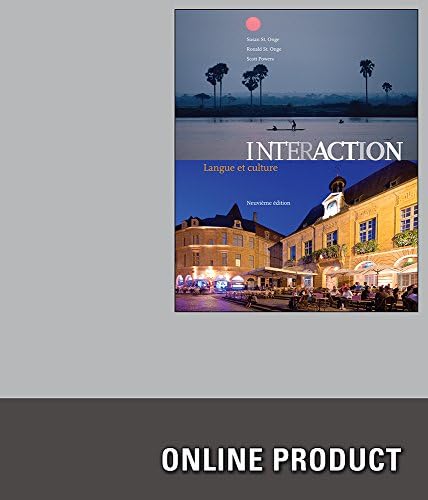 Premium Web Site for St. Onge/St. Onge/Powers' Interaction: Langue et culture, 9th Edition