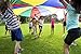 Parachute for Kids 12 Foot with 8 Handles, NB-Magic, Great for Kids Outdoor Games Play Parachute