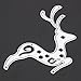 Whitelotous Cutting Dies Stencil Metal Mould for DIY Scrapbook Album Paper Card (Reindeer)