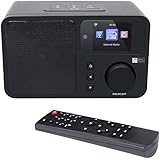 Ocean Digital Wi-Fi Internet Radio WR233 WLAN Wireless Connection Music Media Desktop Player Color Display Speaker With Remote Control