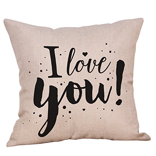 iBOXO for Valentine Sofa Cushion Cover Home Decor Pillow Case