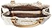 Calvin Klein Monogram Satchel, Almond/Khaki/Camel, One Size