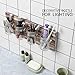 Toothbrush Holders Mason Jar Farmhouse Decor - Bathroom Organizer Farmhouse kitchen Gift Ideal for Hanging On Wall Kitchen Storage light coffee