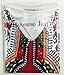 Blooming Jelly Women's Bohemian Casual Loose Ethnic Print Short Sleeve T Shirt Dress（M，Beige）