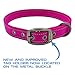 Max and Neo MAX Reflective Metal Buckle Dog Collar - We Donate a Collar to a Dog Rescue for Every Collar Sold (Small, Pink)