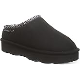 BEARPAW Women's Martis Vegan Black/Black Size 12 | Women's Slipper | Women's Shoe | Comfortable & Lightweight