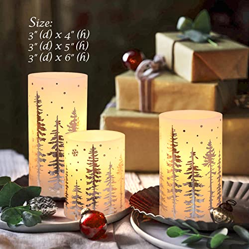 Revelbunny Christmas Tree LED Candles, Battery Operated Flickering