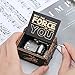 Imncya Star Wars Music Box, Retro Carved Hand Crank Antique Wooden Starwars Theme Tune Musical Box Home Decoration Crafts Gifts for Kids Brother Children Boyfriend Son Boys (Black)
