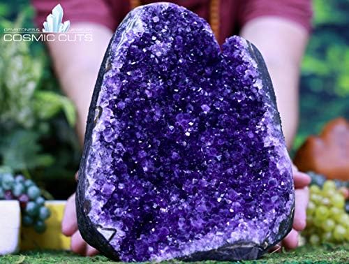 Cosmic Cuts Uruguay Amethyst Geode 10.00 Gemstone Rare Mineral AA-300s