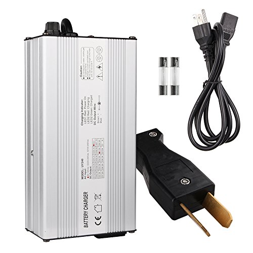 Golf Cart Battery Charge, Saphone, 110V-220V 36V/5A Golf Cart Battery Charger Star Ez Go Club Car DS EZgo TXT Yamaha