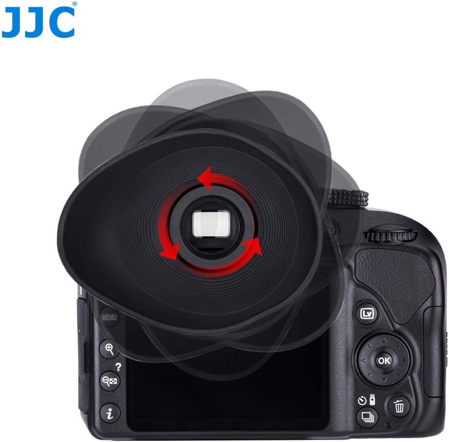 JJC ES-A7G Eyecup Eyepiece for Eyeglass Wearers (Compatible with Sony Alpha A7, A7 II, A7 III, A7R, A7R II, A7R III, A7S - Image 5