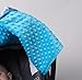 Baby Minky Velboa Carseat Canopy Carrier Cover (Airplane / Turquoise)
