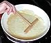 Crepe Scott! 5 Inch Crepe Batter Spreader, Created for Use in Smaller Pans, Griddles, or Skillets. Made of Beech Wood, PreSeasoned with Mineral Oil. Recipe and Care-Use Card Included