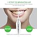Water Flosser Professional Cordless Dental Oral Irrigator - Portable and Rechargeable IPX7 Waterproof 3 Modes Water Flossing with 4 Jet Tips for Home and Travel,Braces & Bridges Care