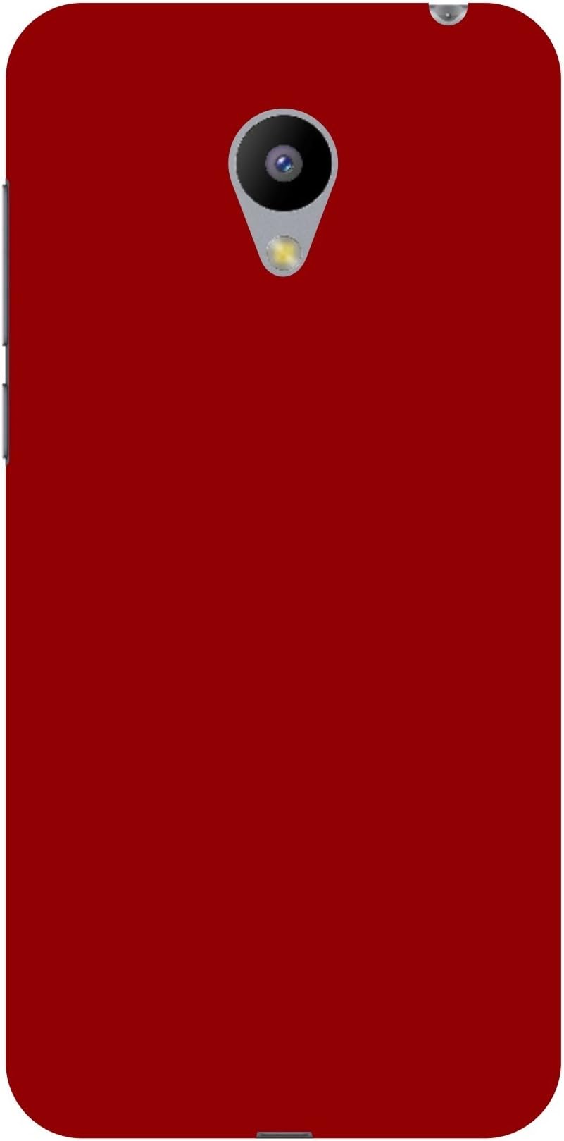 Grafins Slim Grip Hard Matte Back Cover for Meizu MX5 (Red)