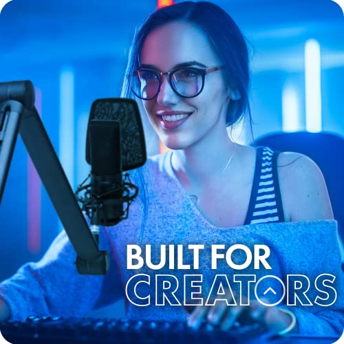 Movo ASM7 Desktop Mic Boom Arm Stand Desk Mic Stand with Desktop