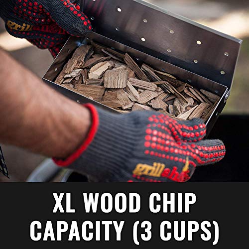 Grillaholics Smoker Box, Top Meat Smokers Box in Barbecue Grilling