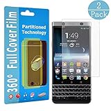 Blackberry KEYone Screen Protector , Wtbone Full Coverage HD Clear TPU Screen Protector, Explosion Protection & Anti-Bubble Smooth Protective Film Skin Guard for BlackBerry KEYone[2 Pack]