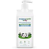 MAMAEARTH Milky Soft Body Lotion with Oats, Milk & Calendula 13.53 Fl Oz (400ml)