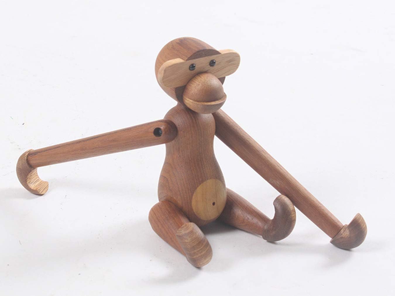 vintage wooden monkey toy