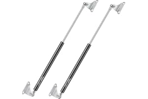 HUOPO 30 Inch 80 lb/356 N Gas Shock Strut Spring Lift Support for RV Bed Door Floor Hatch Boat Shed Window Custom Heavy Duty Trap Door, Set of 2 with Mounting Brackets