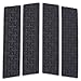 Ho Stevie! Front Traction Pad for Surfboards and Skimboards [Choose Color] (Black)