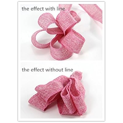 1 inch burlap ribbon