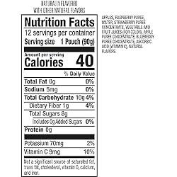 Mott's No Sugar Added Mixed Berry Applesauce, 3.2